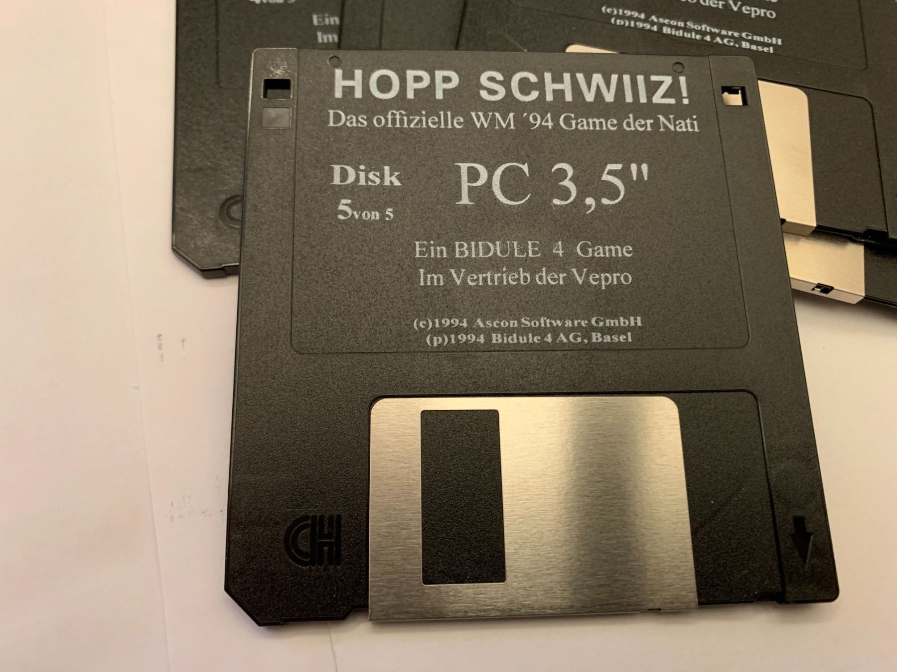 Software: HOPP SCHWIIZ ! WM Game 1994 – Neu (gemäss Beschreibung) aus Worben von Golftinu 2