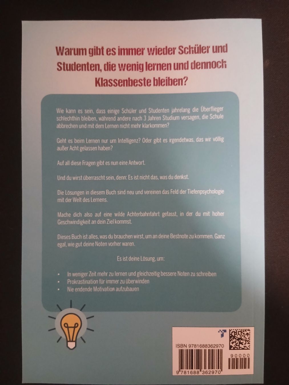 Libri: Das Geheimnis der Bestnote – Nuovo (secondo la descrizione) da Lachen SZ venduto da Banane3 1