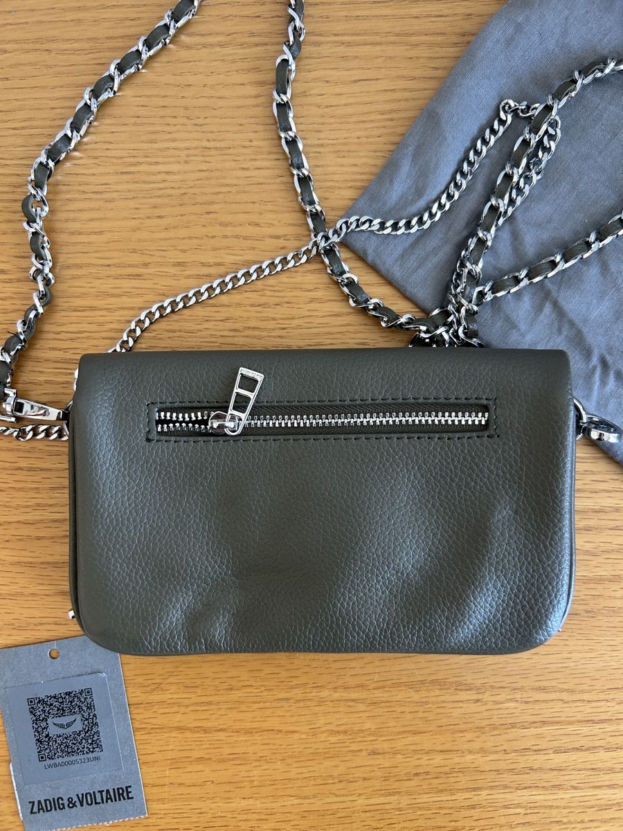 Zadig & Voltaire Borse da donna: Zadig & Voltaire Nano leather clutch – Nuovo (secondo la descrizione) da Horgen venduto da mar_9yv7 3