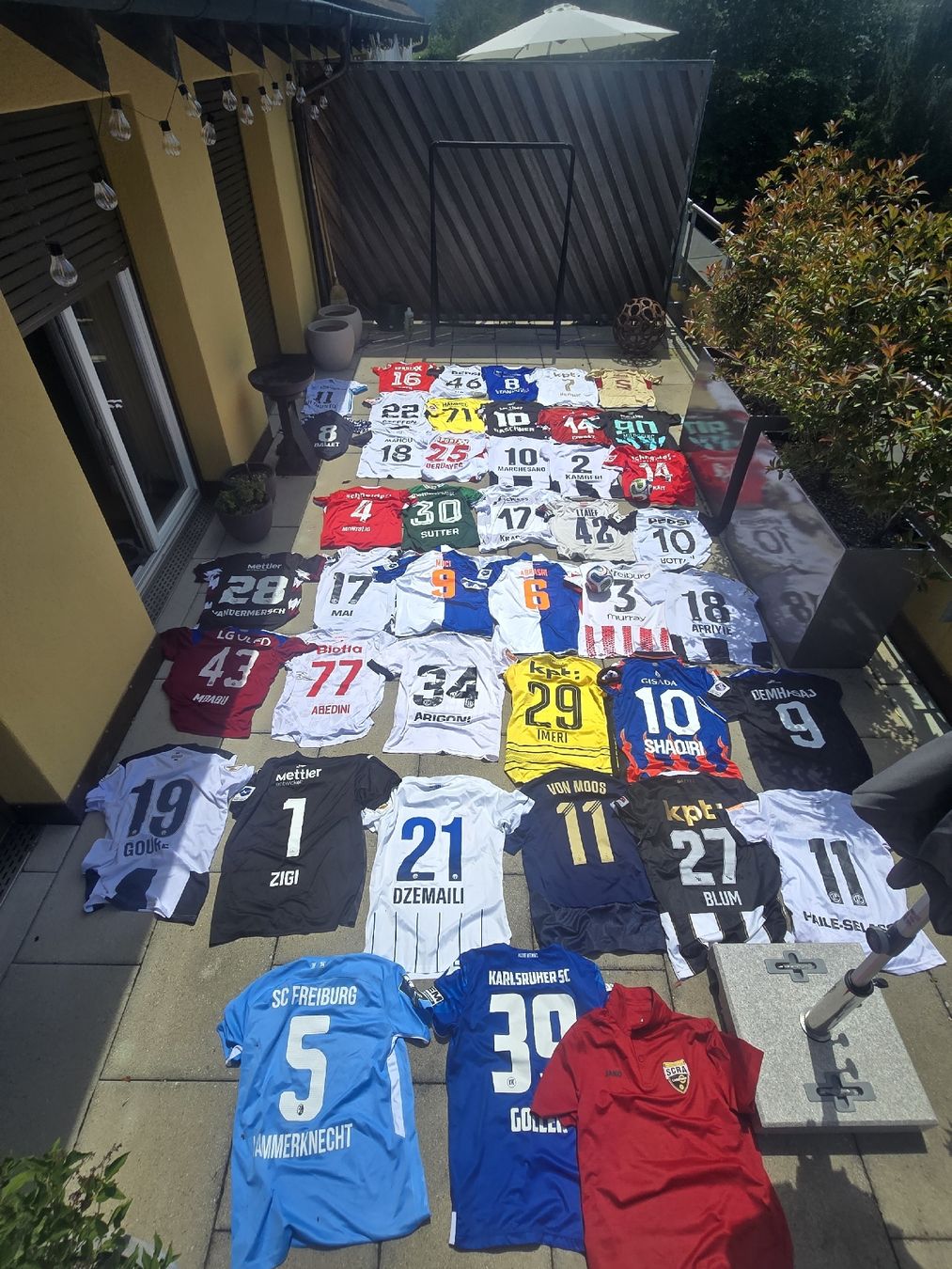 Canottiere & Pantaloni: diverse superleaug matchworn shirts – Usato da Zumikon venduto da raphaels199