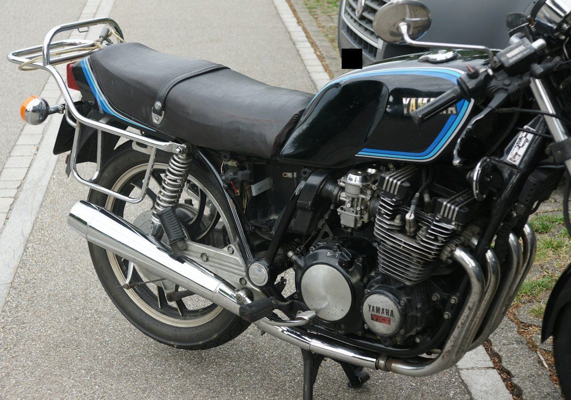 Yamaha Strada: Yamaha XJ650 Motorrad Schwarz – Difettoso da Horgen venduto da Gdorn 1