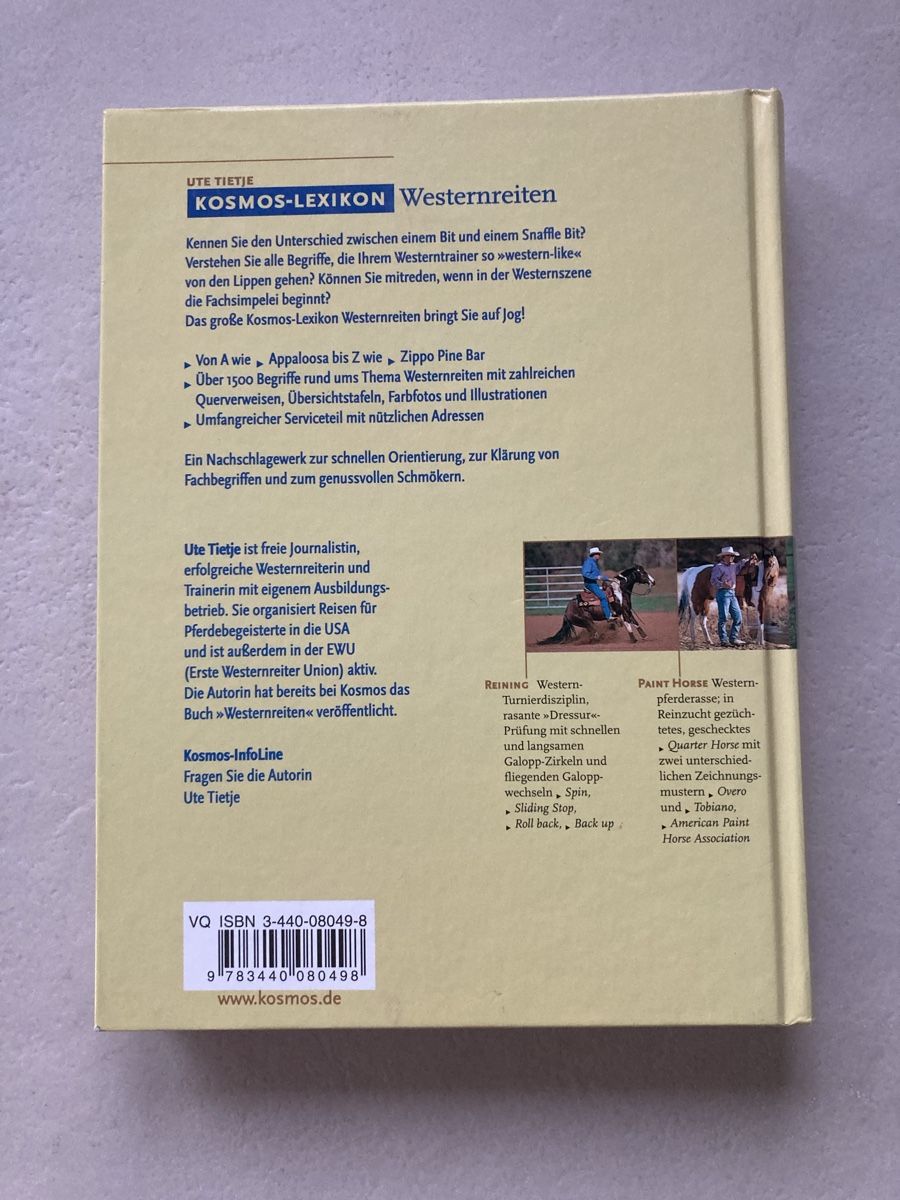 Libri: Buch Westernreiten – Nuovo (secondo la descrizione) da Bettlach venduto da Valgoy 1