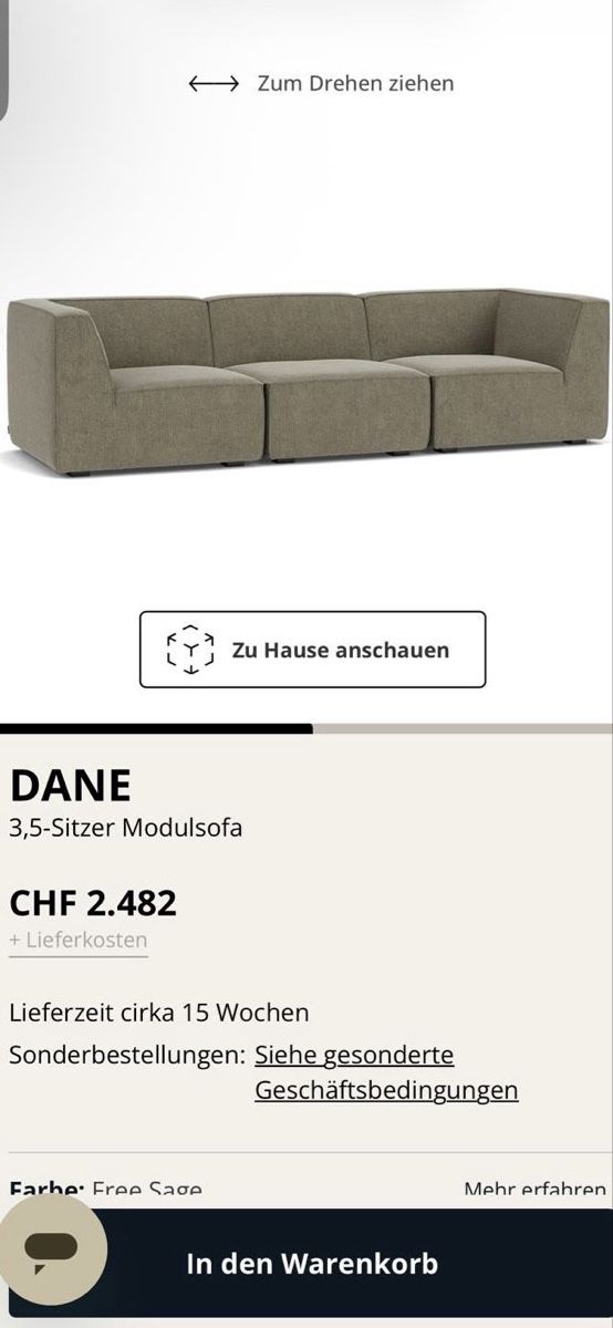 Sofacompany Divani: 2 Sofas (Sofa Company) – Usato da Ostermundigen venduto da damlad 4