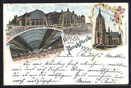 Litho Frankfurt a. M., Hauptbahnhof, Inn