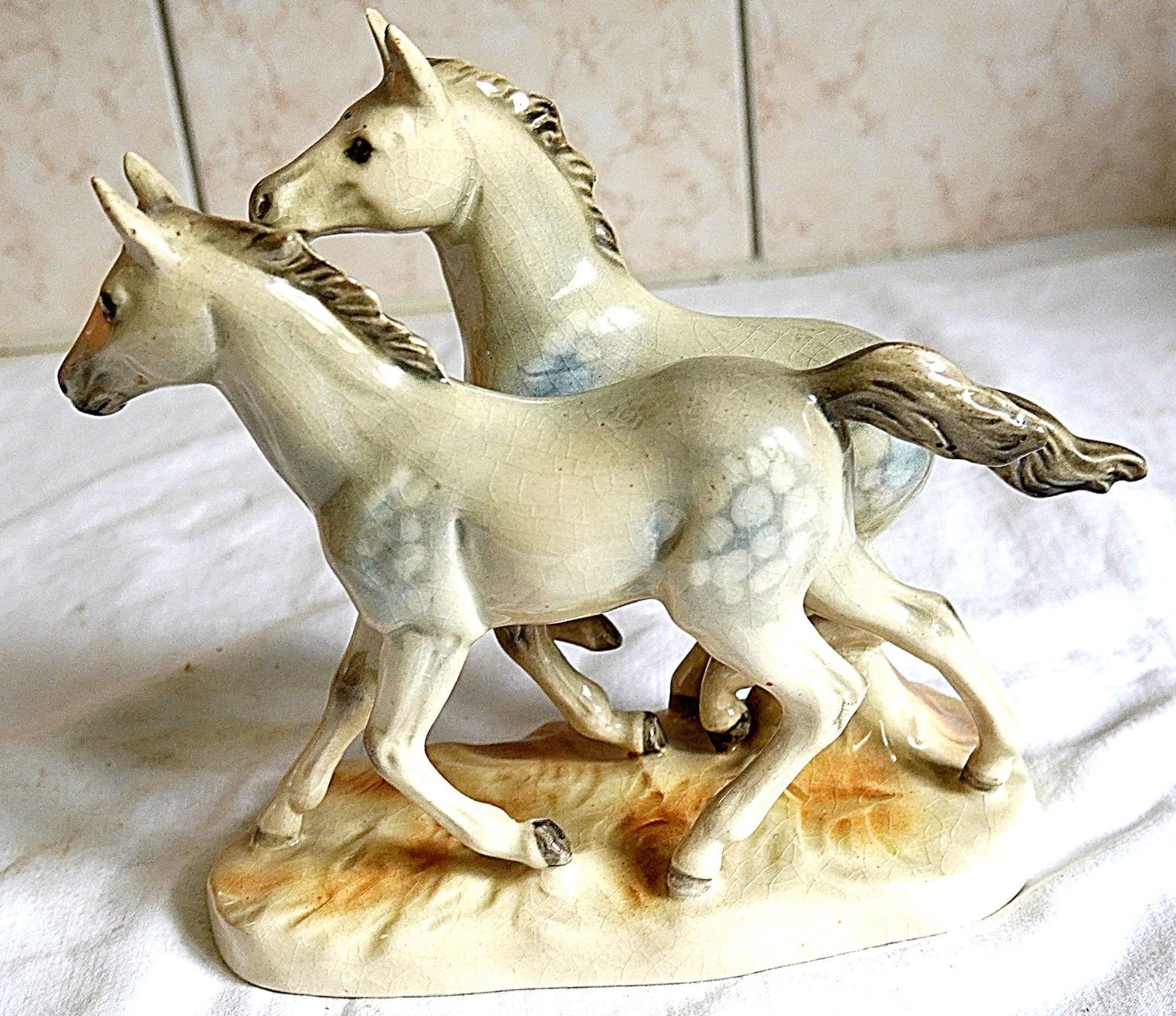 Statuette: Pferde Porzellan ca. 1950 – Usato da Baar venduto da 2cvbaar 2