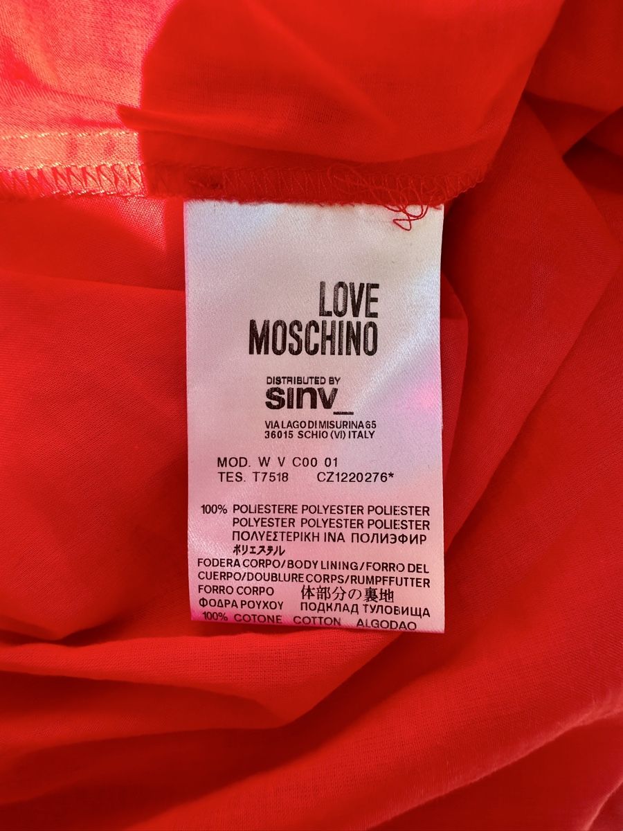 Moschino Robes: Love Moschino Kleid Rot Gr. IT44 / EU38 – Neuf (Voir description) à Aeugstertal par AppleMirabelle 4