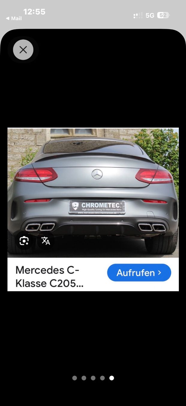 Mercedes-Benz Tutti pezzi di ricambio auto: Mercedes  A45  C63 E63  AMG Stossstangen , diffuser Spoiler – Usato da uster venduto da automen 5