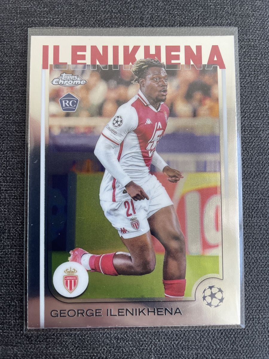 Topps Carte collezionabili: Topps Chrome George Ilenikhena AS Monaco – Nuovo (secondo la descrizione) da Burgdorf venduto da Sports_Cards_3400