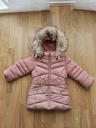 Authentic Mädchen Winterjacke rosa Grösse 98 neuwertig