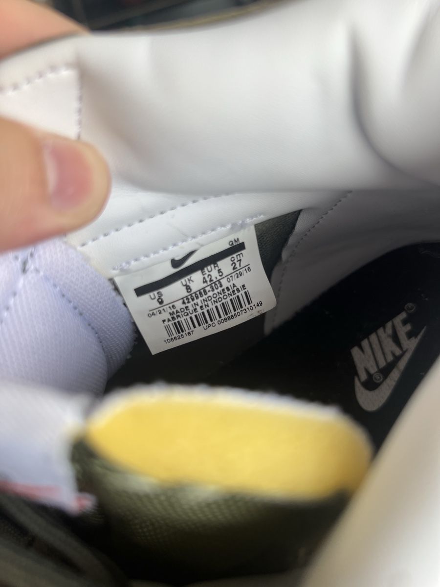 Nike Chaussures hommes: Nike Blazer olivgrün 42.5 – Neuf (Voir description) à Basel par jul_dfc7 3