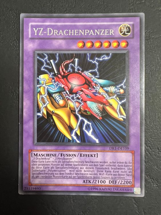 DPRP-DE027 YZ-Drachenpanzer Sammelkarten-Set 1. Auflage Mit Gwindi Schutzhüllen