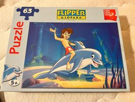 herziges Puzzle "Flipper & Lopaka" mit 63 Teilen