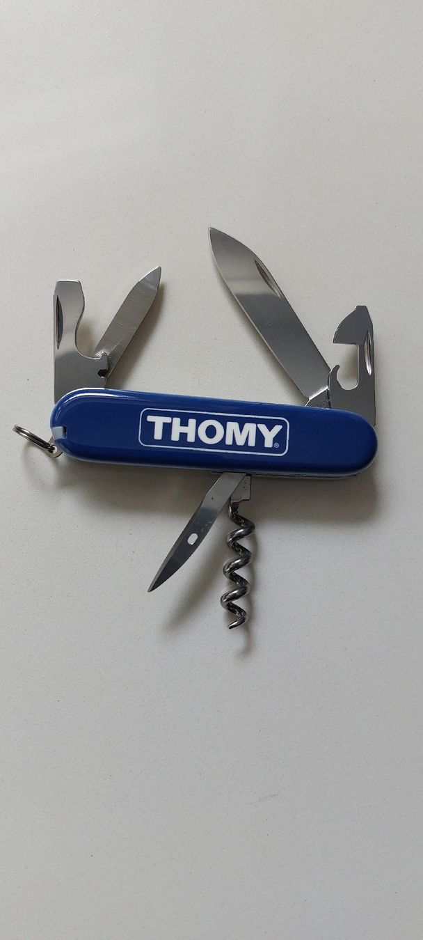 Victorinox Coltelli tascabile: Sackmesser Victorinox/Thomy, ungebraucht – Nuovo e nell'imballaggio originale da Sargans venduto da blauberg