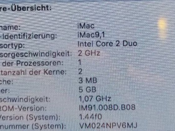 Apple PC: Imac 9.1 – Usato da Egg b. Zürich venduto da el_gato_77 3