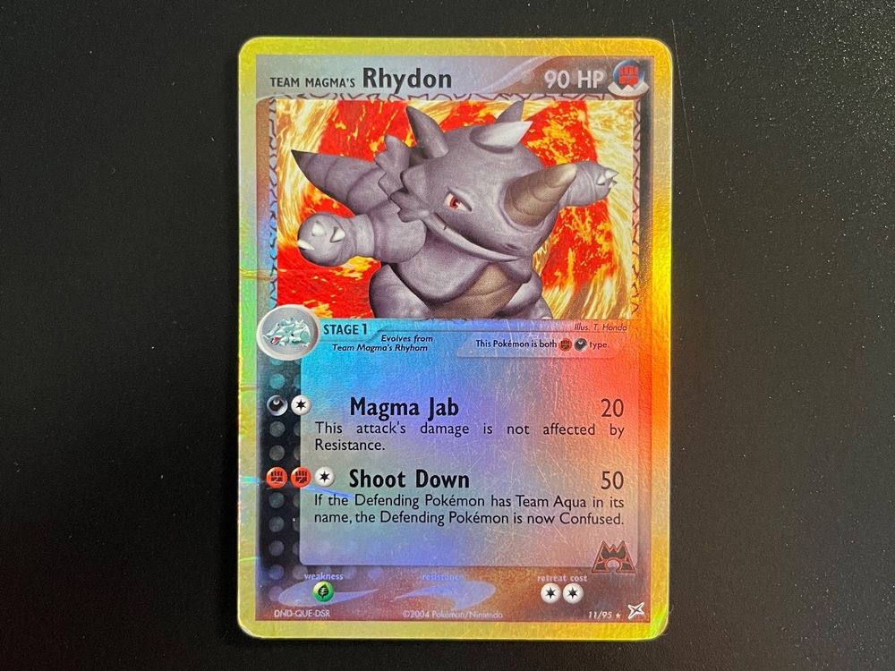 Pokémon Team Magma‘s Rhydon 11/95 (Gebraucht) in Seuzach für CHF 15 ...