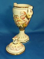 Capodimonte Italien - Dose Porzellan mit Figuren - Rar