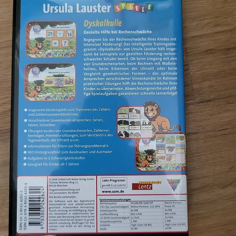 Tutti i DVDs: Dyskalkulie/Rechenschwäche DVD – Usato da Rorschacherberg venduto da Maku007 1