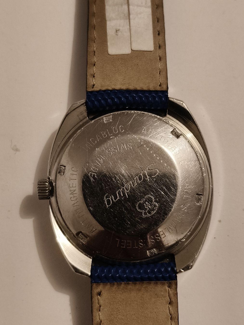 Orologi: FHF"Standing"-automatic Herrenuhr, läuft – Usato da Glattbrugg venduto da Vintagetime-Ch 1