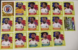 Panini WM 2026 - Haiti Set 17 Stk inkl Wappen & Teambild