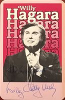 Willy Hagara 1947-2015 Autogramm signiert Foto 8x12cm