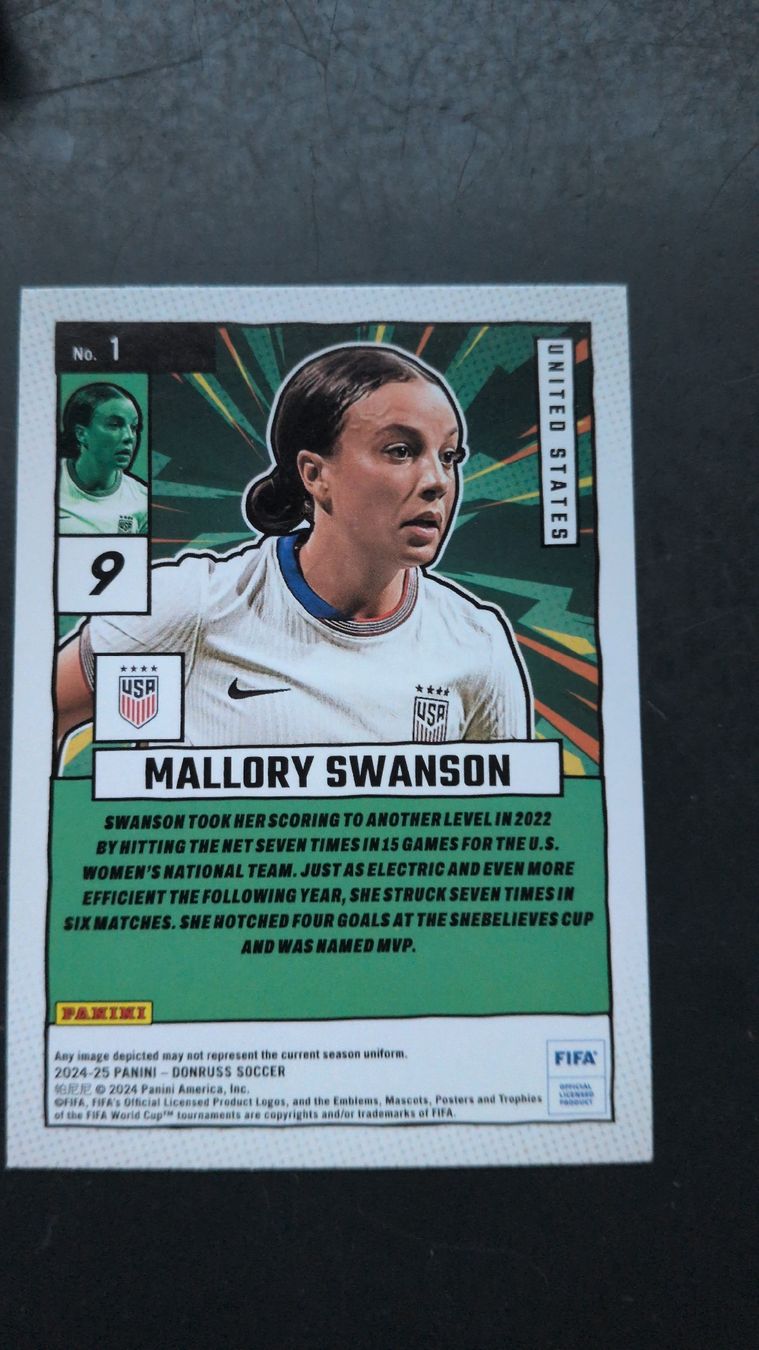 Panini Carte collezionabili: Panini Donruss Marvels - Mallory Swanson – Nuovo (secondo la descrizione) da Riddes venduto da marioCro16 1