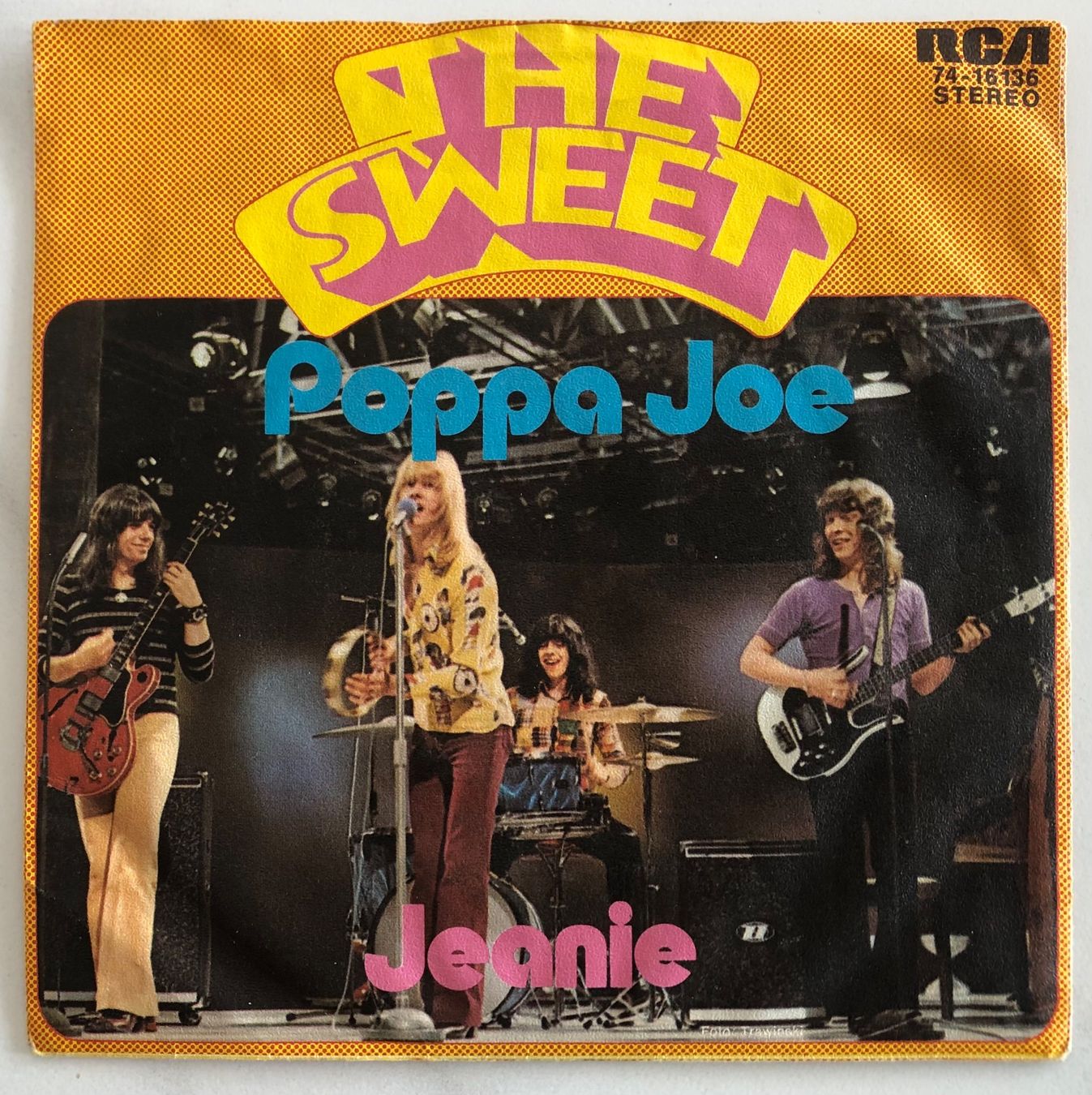 Dischi in vinile: THE SWEET - POPPA JOE – Usato da Poliez-Pittet venduto da Newtown-Records