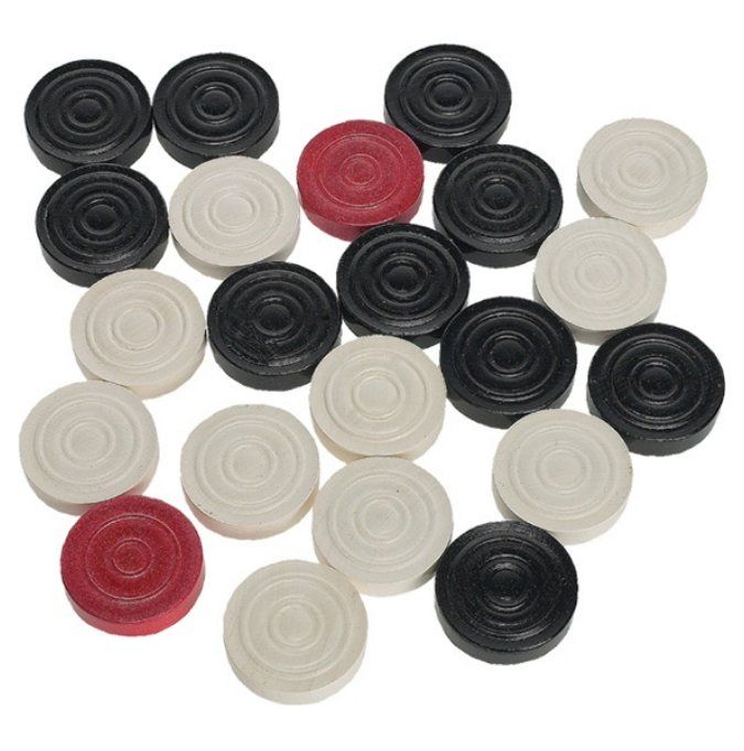 Giochi: Carom Spielsteine - Standard – Nuovo e nell'imballaggio originale da Oensingen venduto da Liquidations-Shop