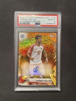 Topps Carnaval Thomas Müller /25 Orange Auto PSA 10 