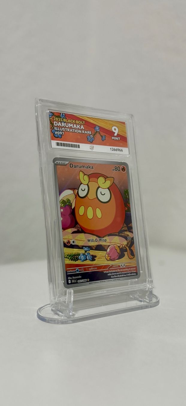 Karten: Darumaka IR Von Black Bolt in ACE 9 Mint – Gebraucht aus Kleinlützel von Slab_Village