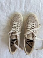Leopars Sneakers in Canvas (Stoff), Zara, Grösse 37