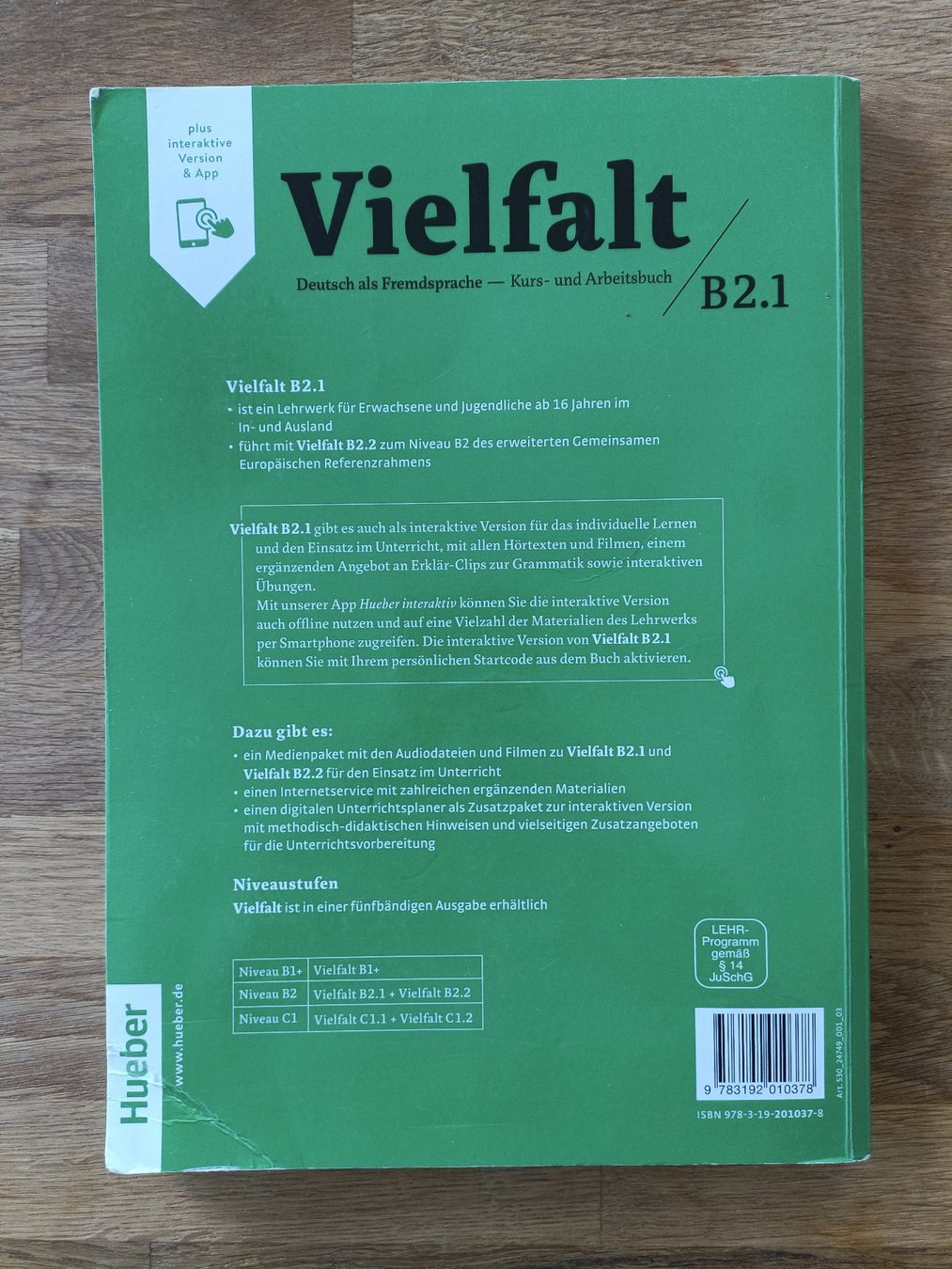 Bücher: Deutschbuch "Vielfalt B2.1" – Gebraucht aus Bern von carlota_dino 1