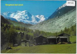 Bergsturz bei Lärch im Mattertal 1991