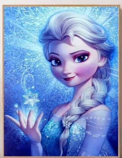 Giochi: Geburtstag/ Geschenk Diamond Painting Eiskönigin – Nuovo e nell'imballaggio originale da Schaffhausen venduto da Denise-95