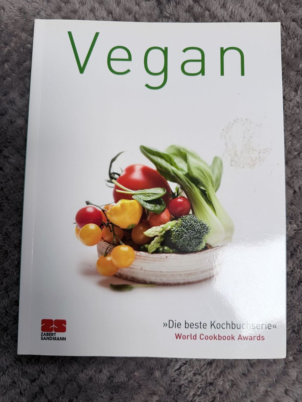 Libri: Kochbuch Vegan Verlag Zabert Sandmann – Usato da Bergdietikon venduto da noara01