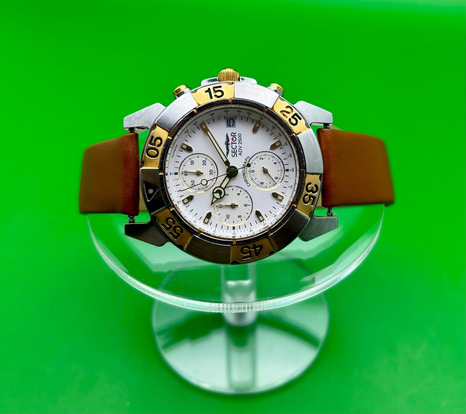 Sector Orologi: VINTAGE-SECTOR ADV 2500 CHRONOGRAPHEN – Usato da Rorschach venduto da ZeitWerk.10