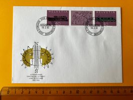 Sonderbrief 1982 GOTTHARD-BAHN