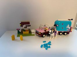 LEGO Friends Geländewagen mit Pferdeanhänger (Set 3186)