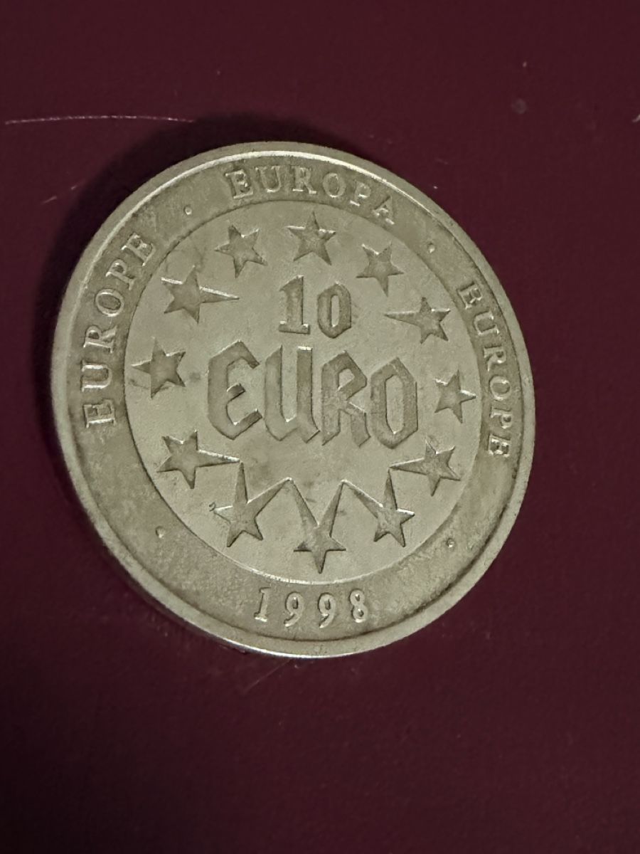 Tutti le monete: Pièce 10 EURO EUROPE 1998 – Usato da Grenchen venduto da 24.07LD