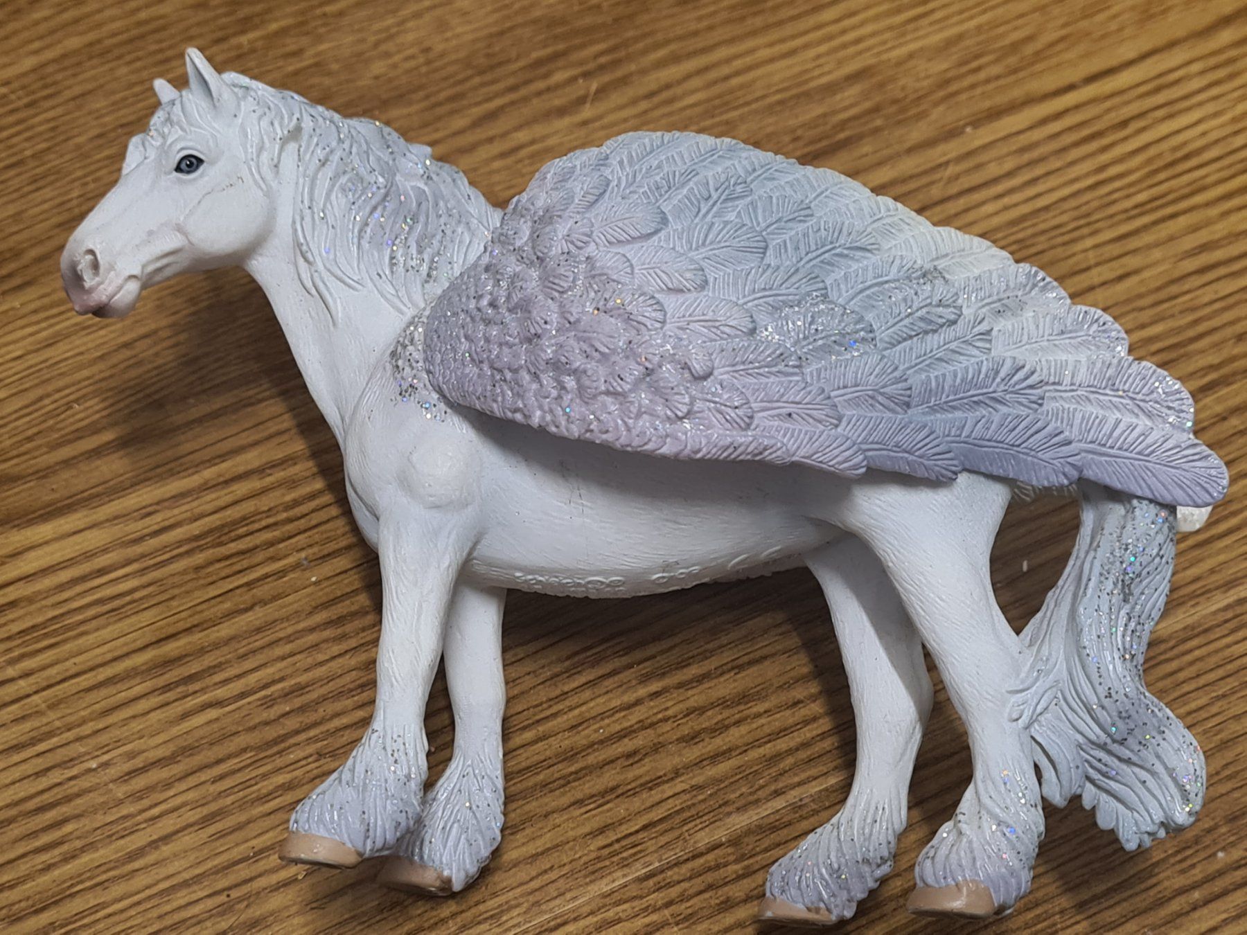 Schleich Statuette: 1 Schleich Bavaria Pegasus / Pferd, 16x7.5 cm – Usato da Amriswil venduto da kleindeko 4