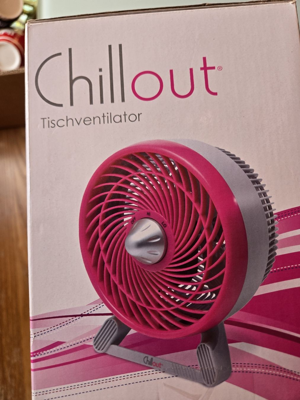 Ventilatori: Tischventilator ChillOut pink  NEU  – Nuovo e nell'imballaggio originale da Grünenmatt venduto da Brauni2 3