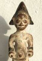 ausdrucksstake alte PUNU Figur Gabun Höhe 13 cm