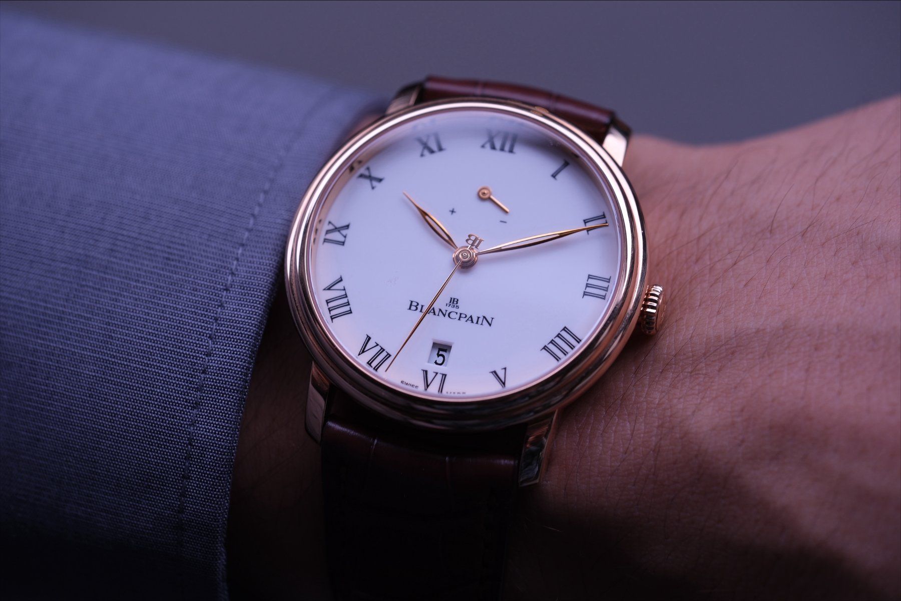 Blancpain Orologi: BLANCPAIN "VILLERET" – Nuovo e nell'imballaggio originale da Zermatt venduto da Schindler_Zermatt 1