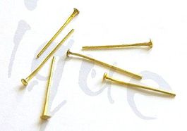 Prismenstifte 25mm goldfarbig