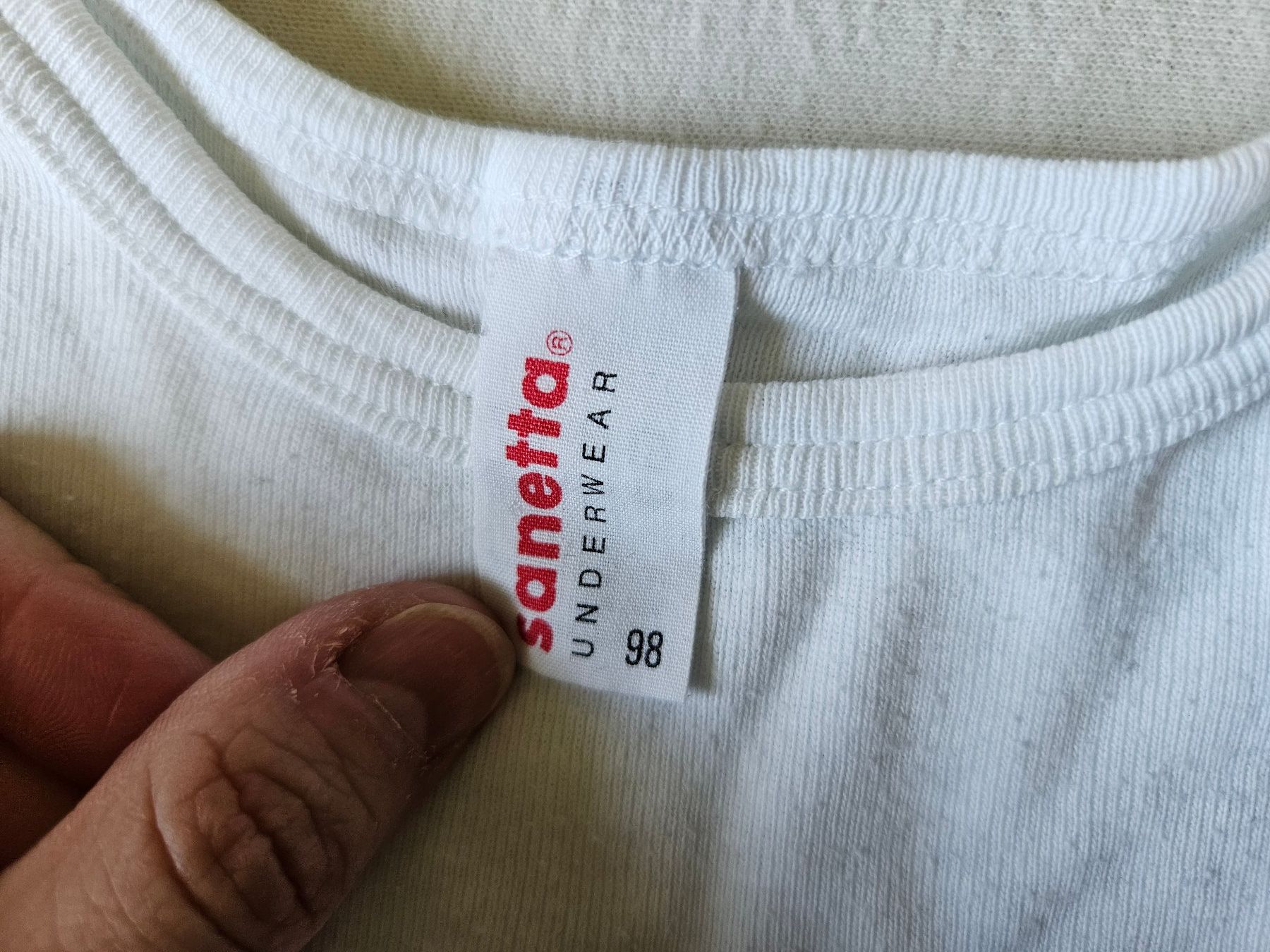 Sanetta Biancheria intima: Kurzarm Body Gr. 98 Sanetta – Usato da Unterengstringen venduto da saraman 1