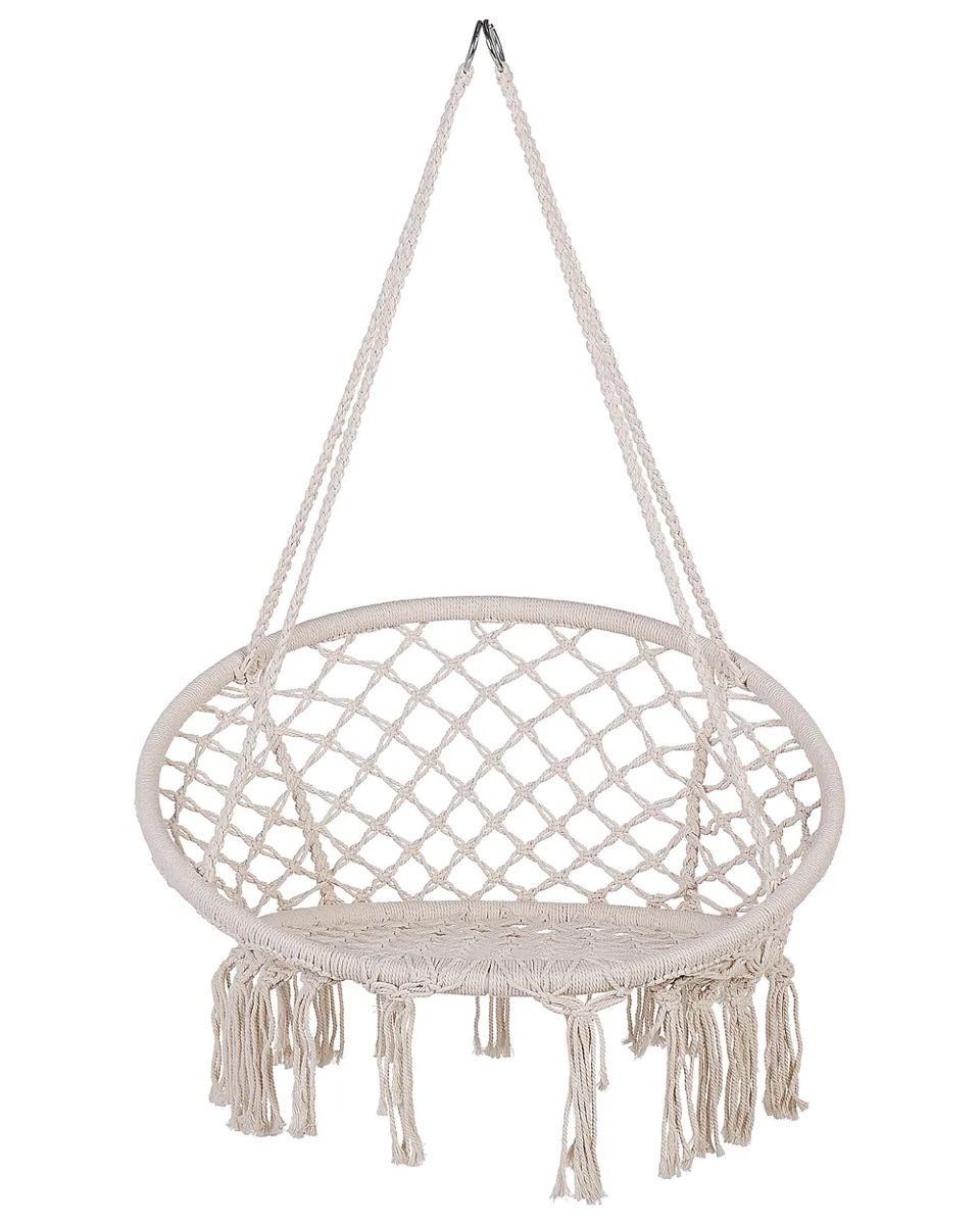 Poltrone pensili da giardino: Fauteuil suspendu macramé bohème - État impeccable! – Usato da Neuchâtel venduto da soh_797c