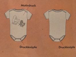 2 Baby Bodys Gr. 62/68 NEU&OVP