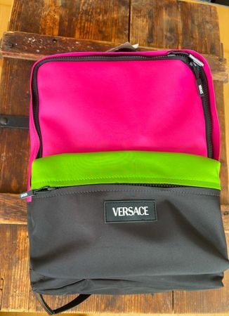 Original Versace Rucksack Neu UVP 450fr