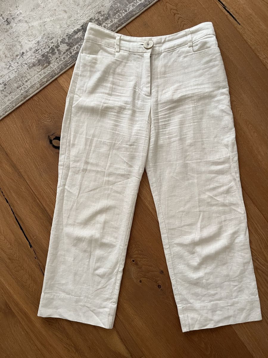 Mango Pantaloni: MNG Culotte weiss Grösse 36  – Usato da Riehen venduto da SalomeTramer