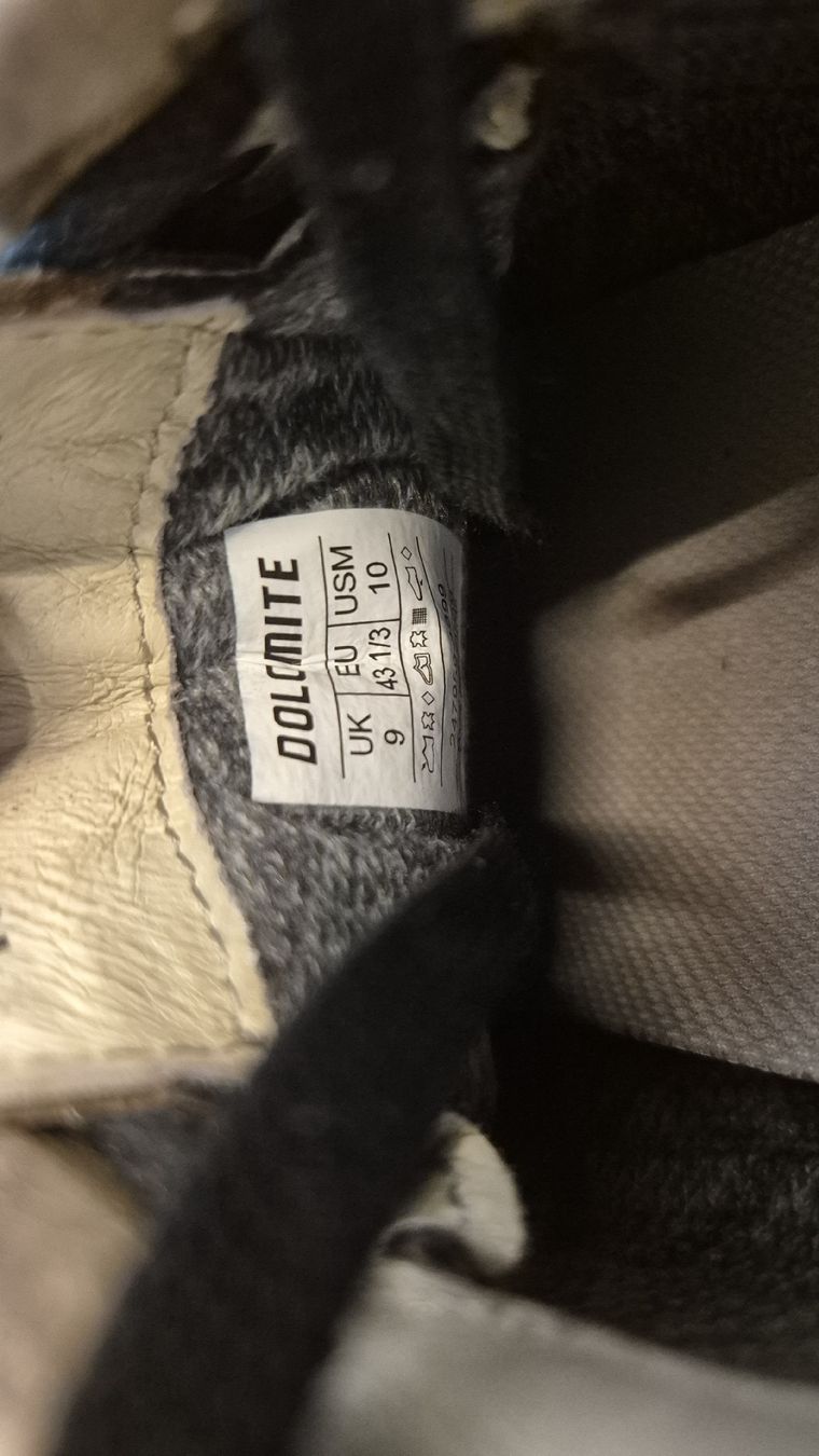 Dolomite Scarpe da uomo: Dolomite Trekkingschuh Gr.43 1/3 – Usato da Gais venduto da rt-aus-g 1