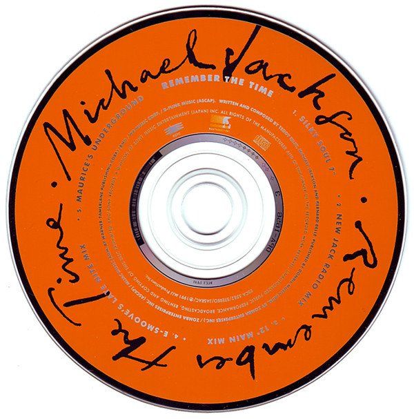 CD: Michael Jackson  Remember The Time Remixes CD JAPAN – Usato da Gersau venduto da pjs_687j 1